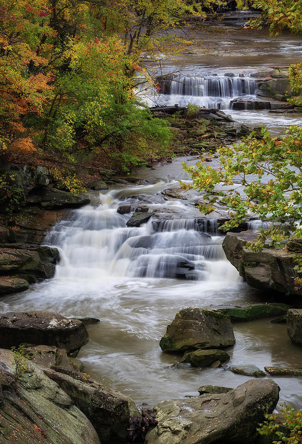 Waterfall Photograph - Berea Falls by Dale Kincaid
