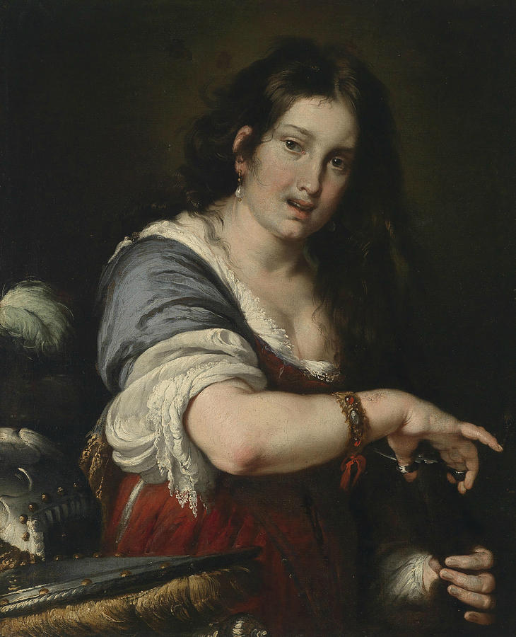 Bernardo Strozzi Painting - Berenice by Bernardo Strozzi