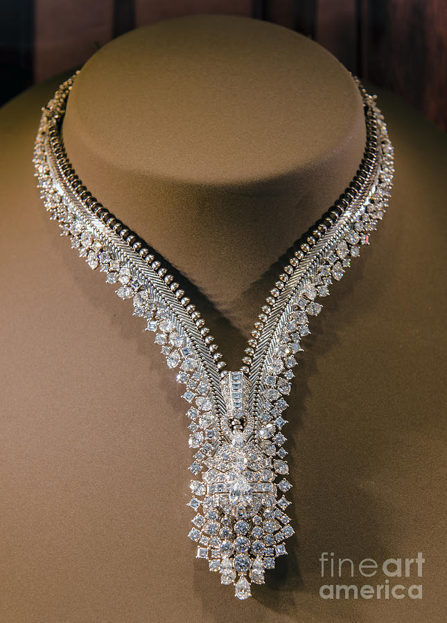 Bergdorf Goodman Zipper Diamond Necklace by David Oppenheimer