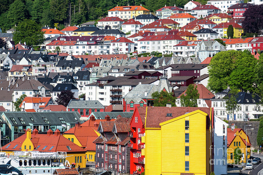 Bergen, Norway Photograph by Sheila Smart Fine Art Photography