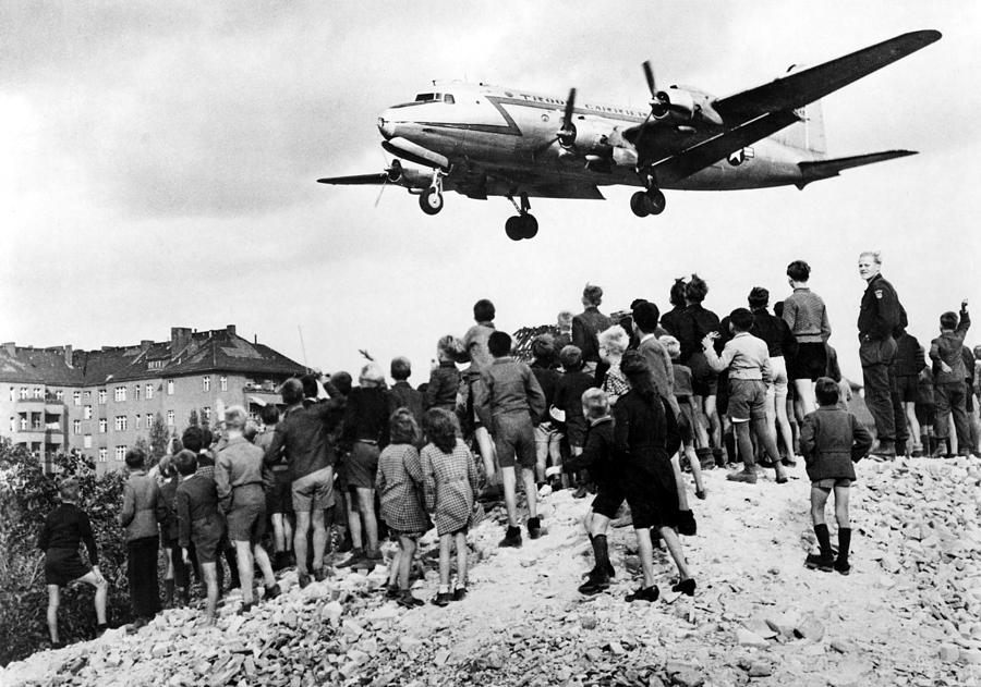 Berlin Airlift Of 1948-49 Broke Photograph by Everett
