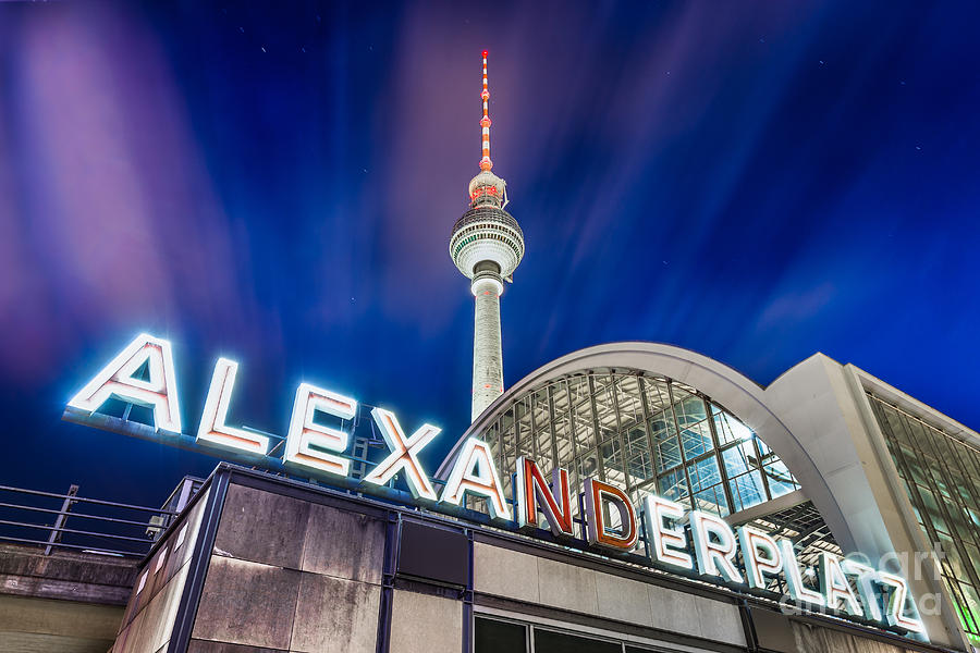 Berlin Alexanderplatz Photograph by JR Photography
