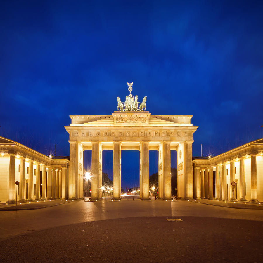 BERLIN Brandenburg Gate Photograph by Melanie Viola
