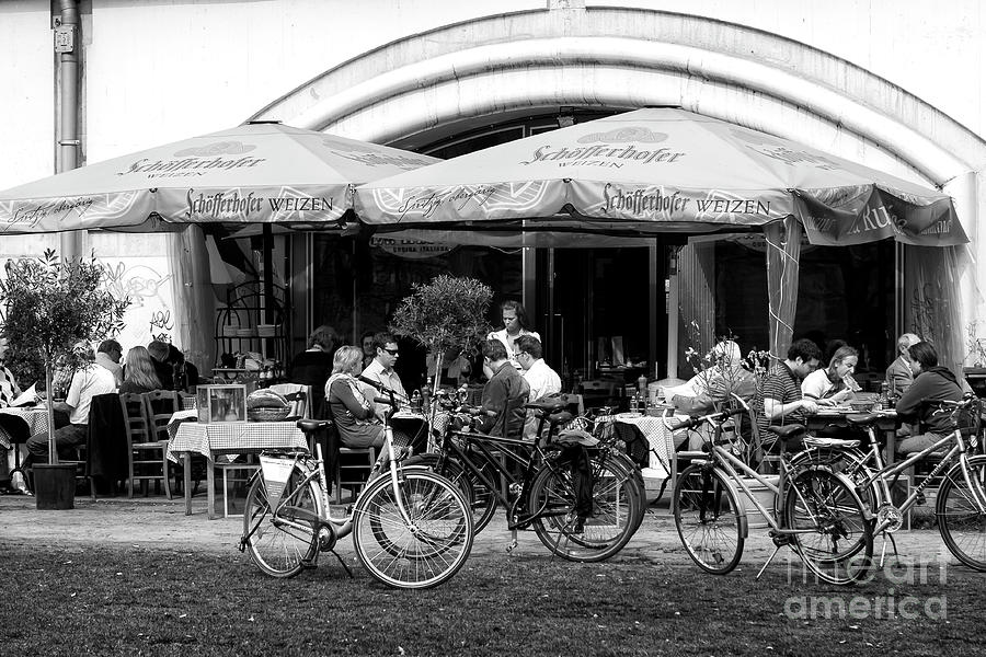 Berlin Cafe Scene Photograph by John Rizzuto
