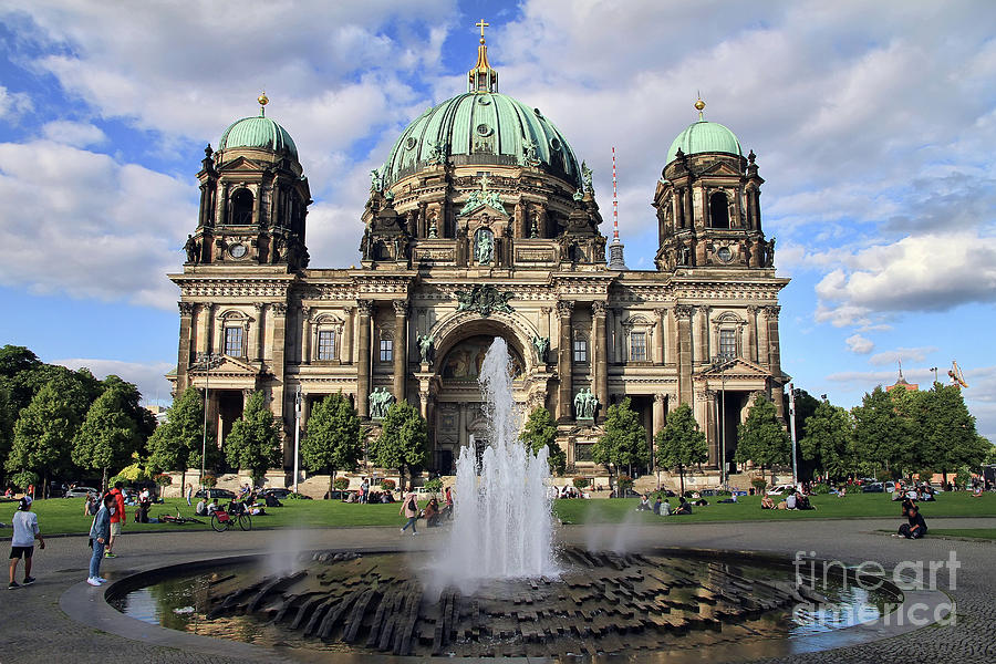 Berlin Cathedral Photograph by Teresa Zieba