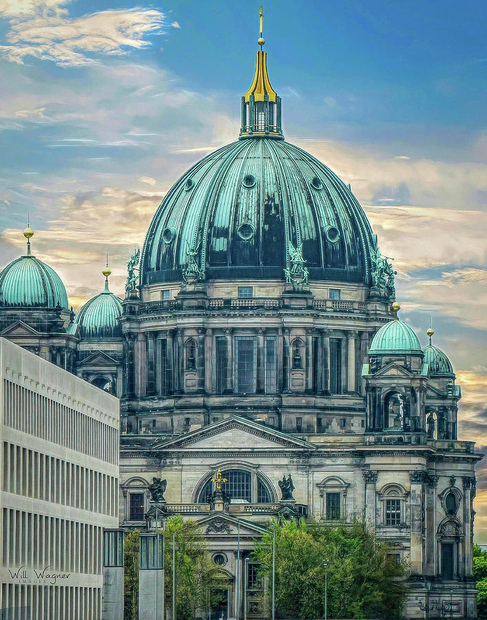 Berlin Cathedral Photograph by Will Wagner