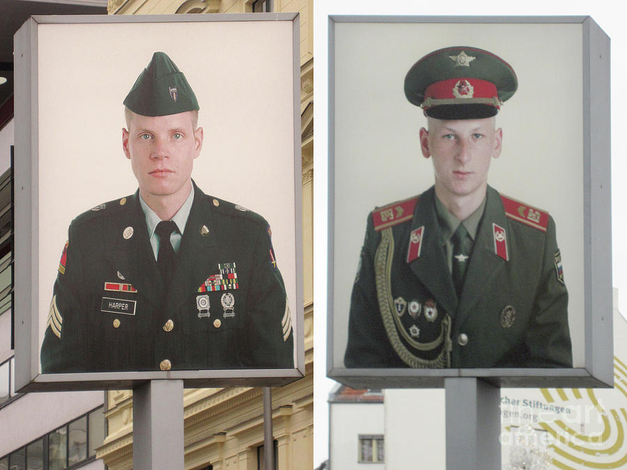 Berlin Checkpoint Charlie 3 Photograph by Rudi Prott