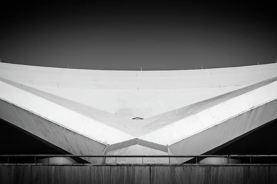 Berlin Haus der Kulturen der Welt Black and White