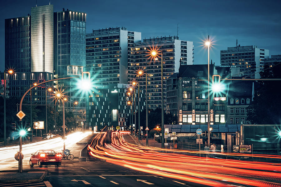 Berlin - Leipziger Strasse Photograph by Alexander Voss | Fine Art America