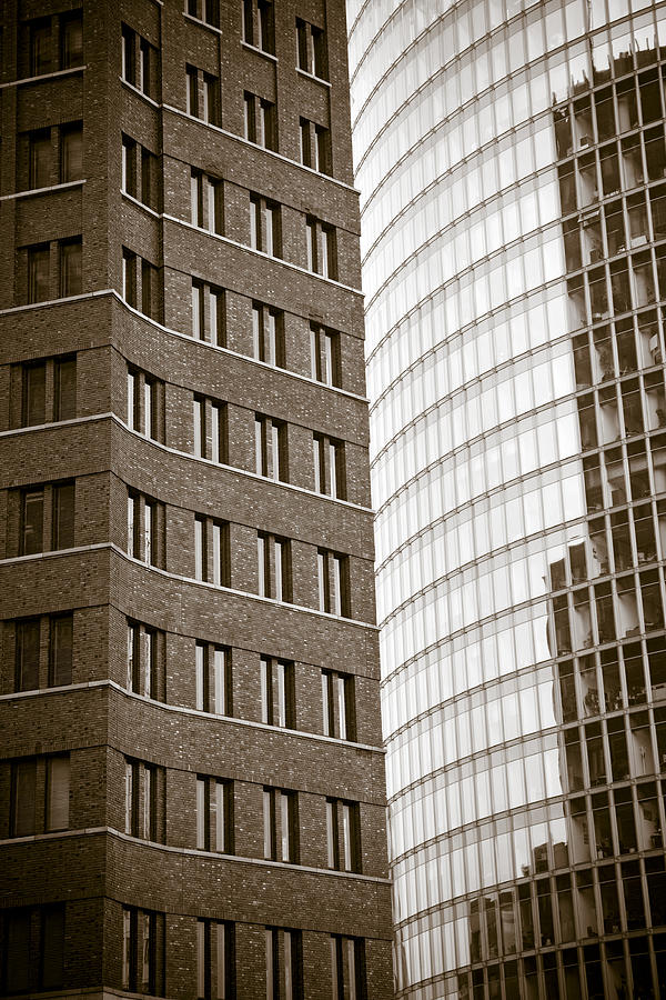 Berlin Potsdamer Platz Architecture Photograph by Frank Tschakert