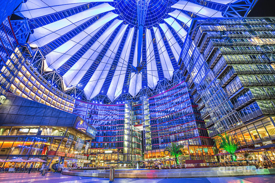 Berlin Sony Center Photograph by JR Photography