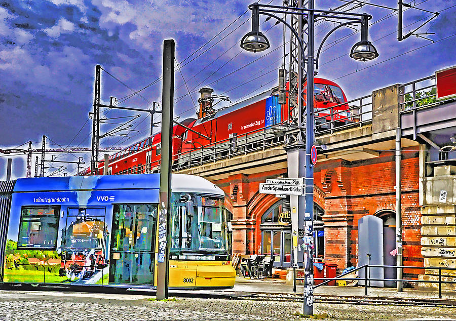 Berlin Transit Hub Photograph by Dennis Cox