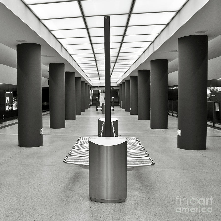 BERLIN Tube Station - Brandenburg Gate Photograph by Silva Wischeropp