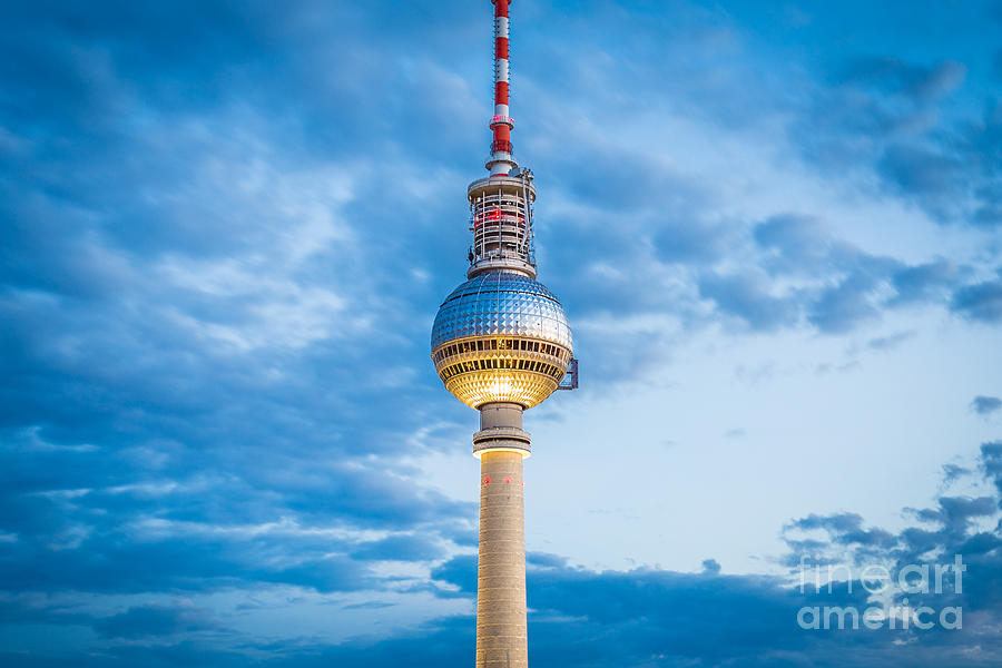 Berlin TV tower Photograph by JR Photography