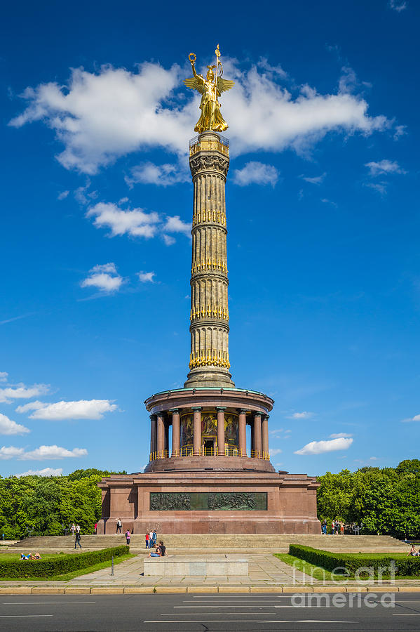 Berlin Victory Column Photograph by JR Photography