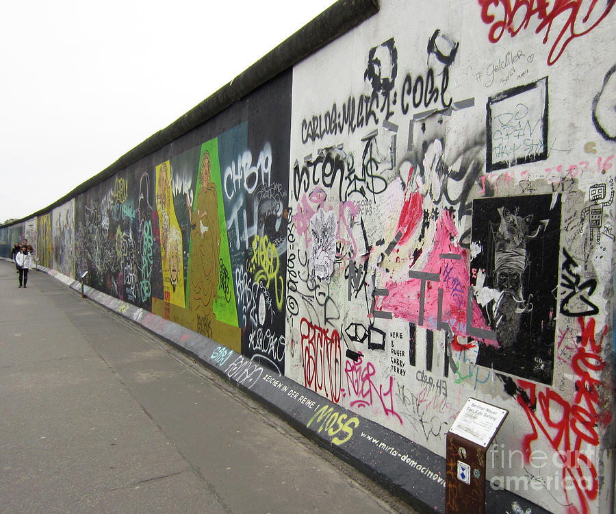 Berlin Wall art 3 Photograph by Rudi Prott