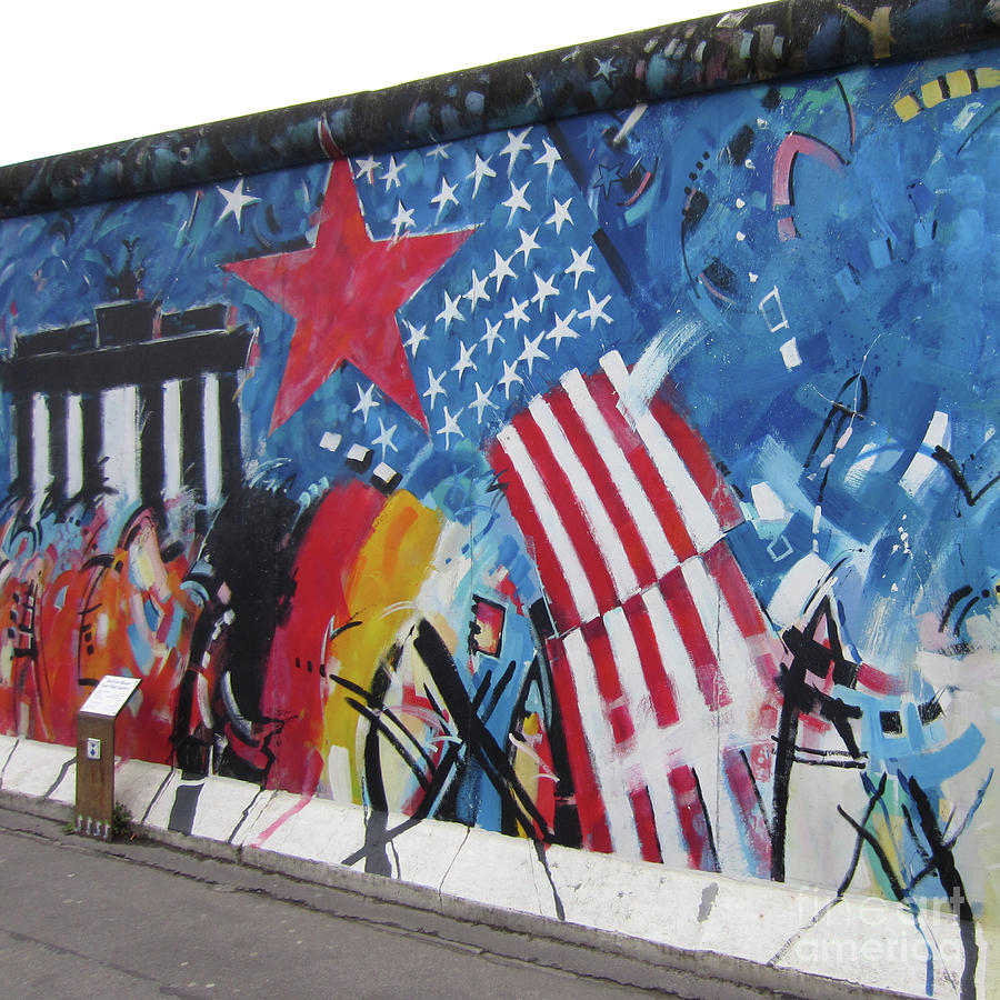 Berlin Wall art 4 Photograph by Rudi Prott
