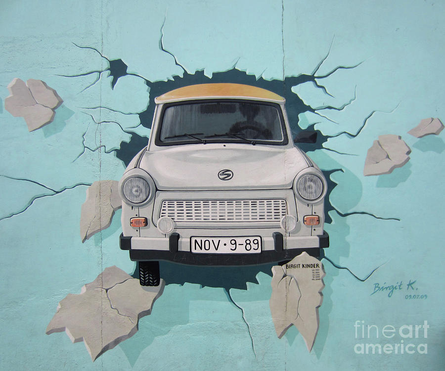 Berlin Wall Art 5 Photograph by Rudi Prott