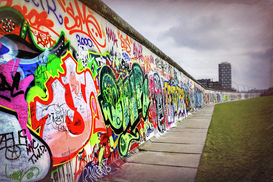 Berlin Photograph - Berlin Wall  by Carol Japp