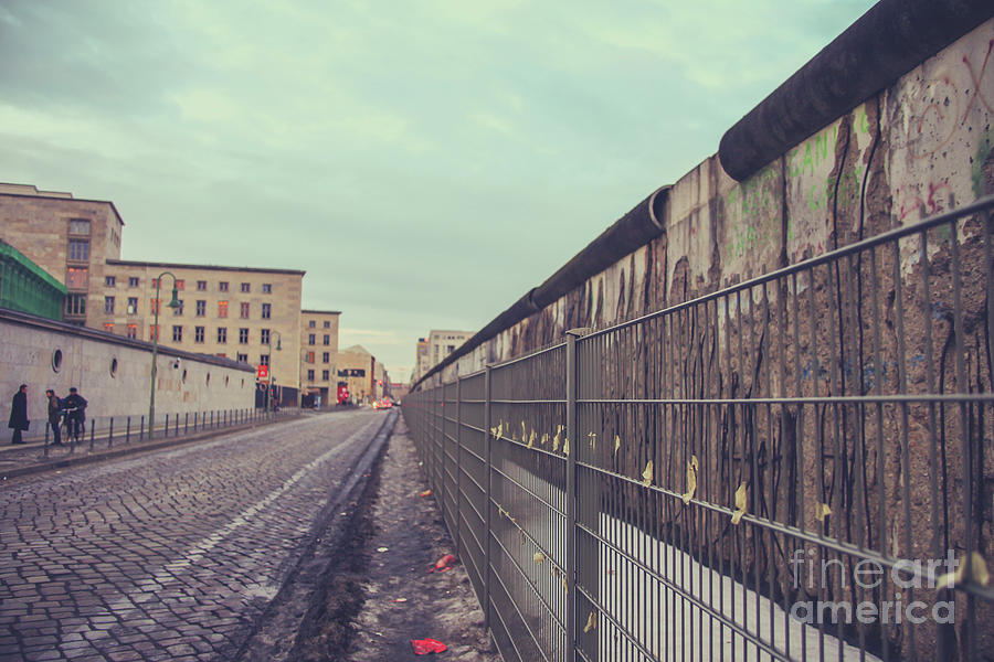 Berlin wall Photograph by Patricia Hofmeester