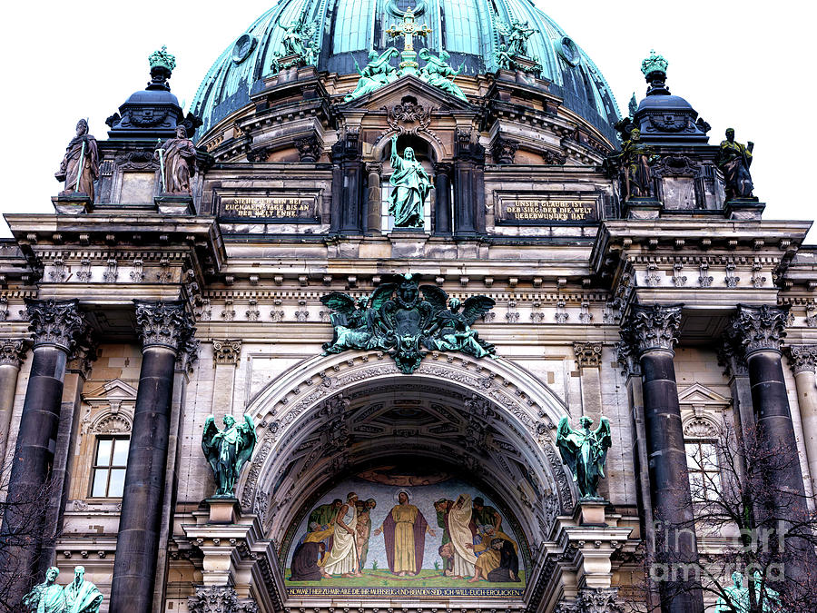 Berliner Dom Facade in Berlin Photograph by John Rizzuto