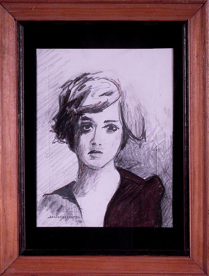 Portrait Drawing - Bernadette Peters by Jared Carpenter