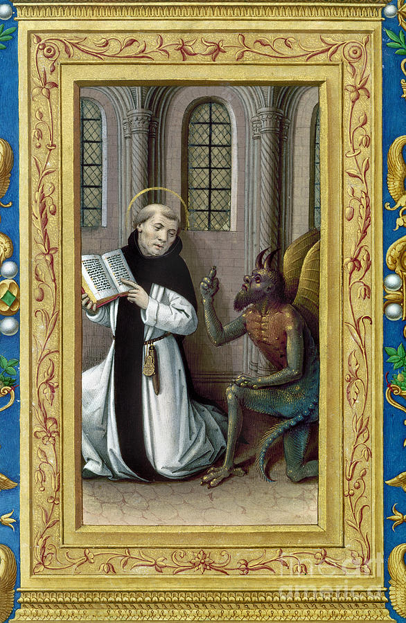 BERNARD de CLAIRVAUX Painting by Granger