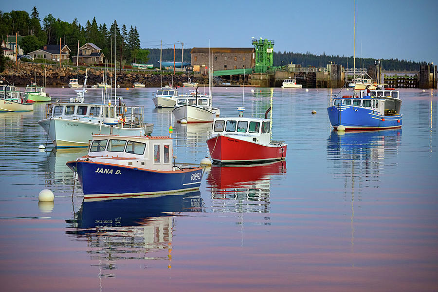 Acadia National Park Photograph - Bernard Harbor, Maine by Rick Berk