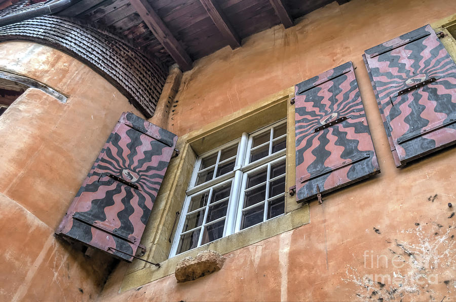 Bernese Windows Photograph by Michelle Meenawong