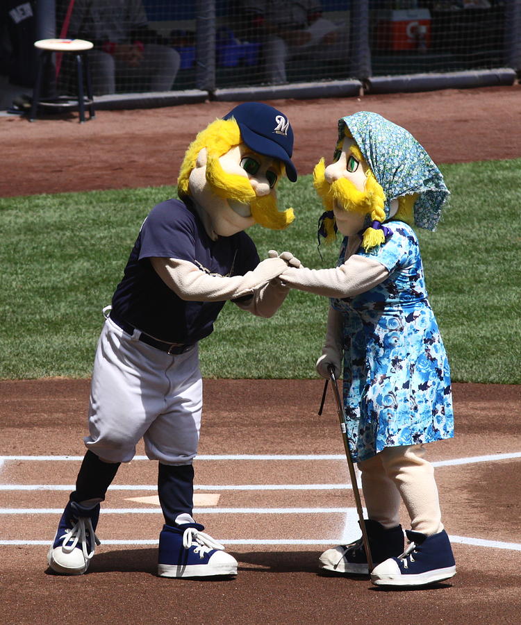 Milwaukee Brewers Racing Sausages Photograph by Steve Bell - Fine Art  America