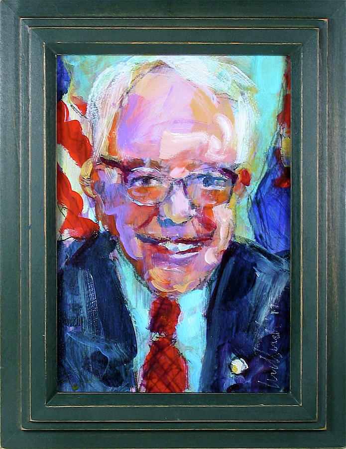 Bernie Painting by Les Leffingwell