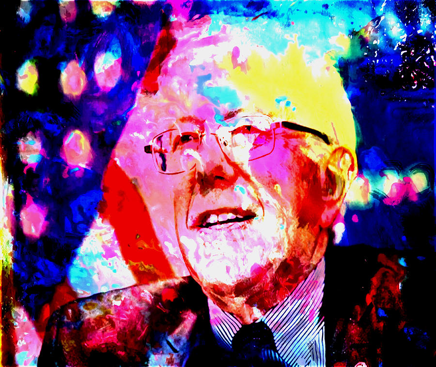 Donald Trump Mixed Media - Bernie Sanders by Brian Reaves