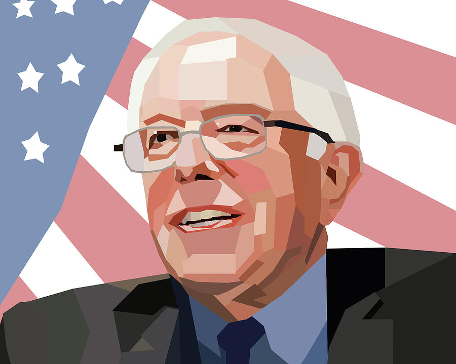 Bernie Sanders Digital Art by Mind Drip - Pixels