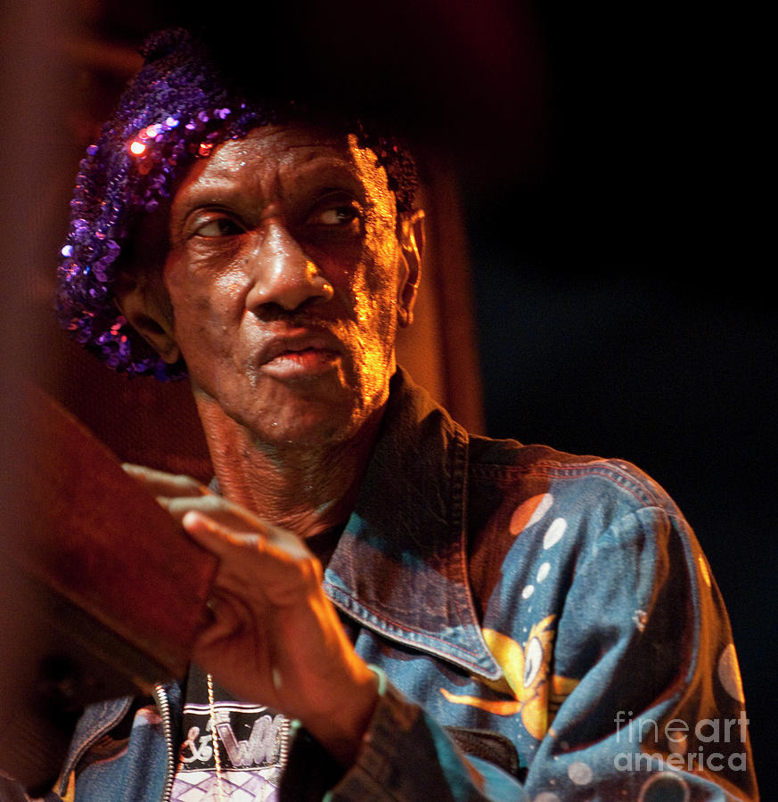 Bernie Worell with Bootsy Collins and The Funk University Photograph by David Oppenheimer