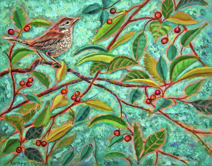 Berry Delicious Painting by Kathryn Duncan