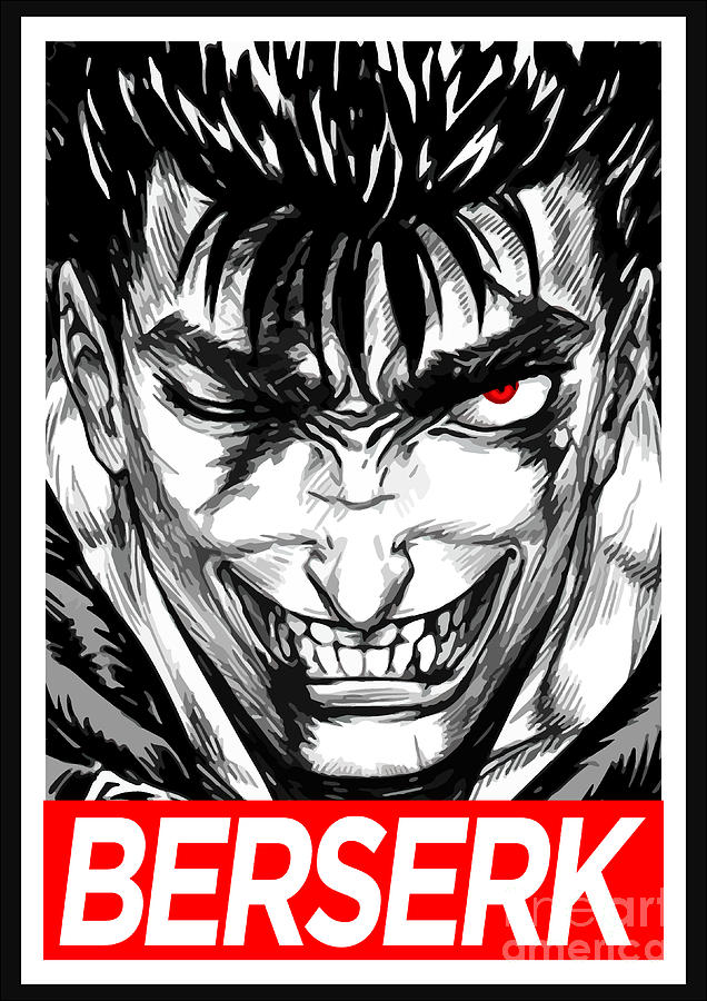 Berserk Guts Digital Art by Wez Design