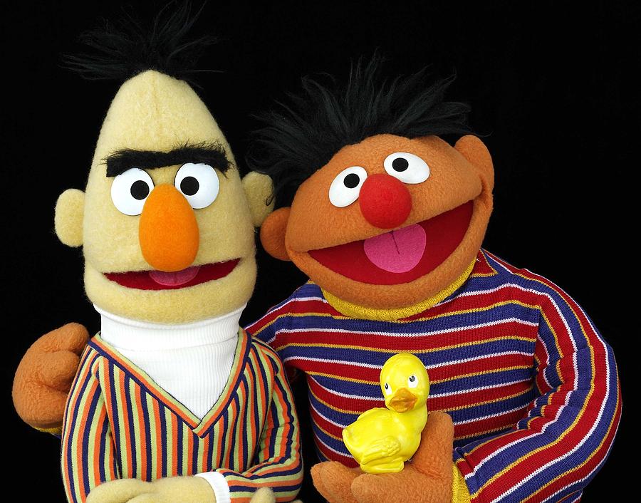 Bert Photograph - Bert and Ernie by Sesame Street