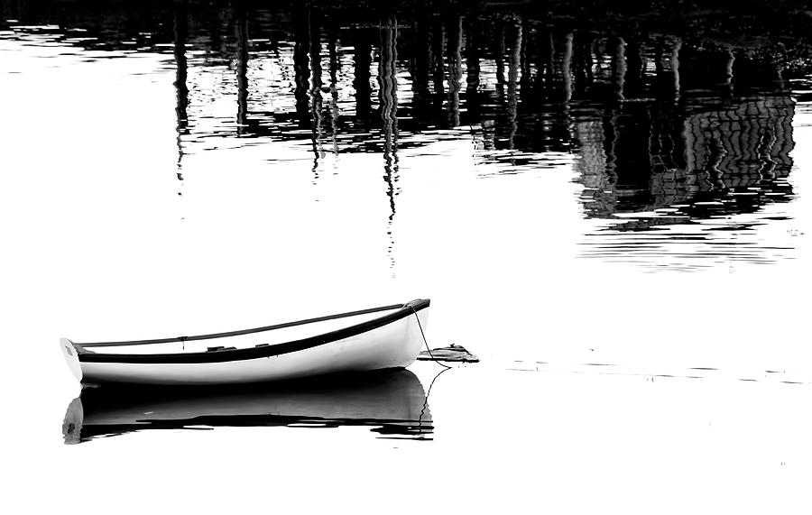 Beside a Dock in Maine Photograph by Carolyn Derstine