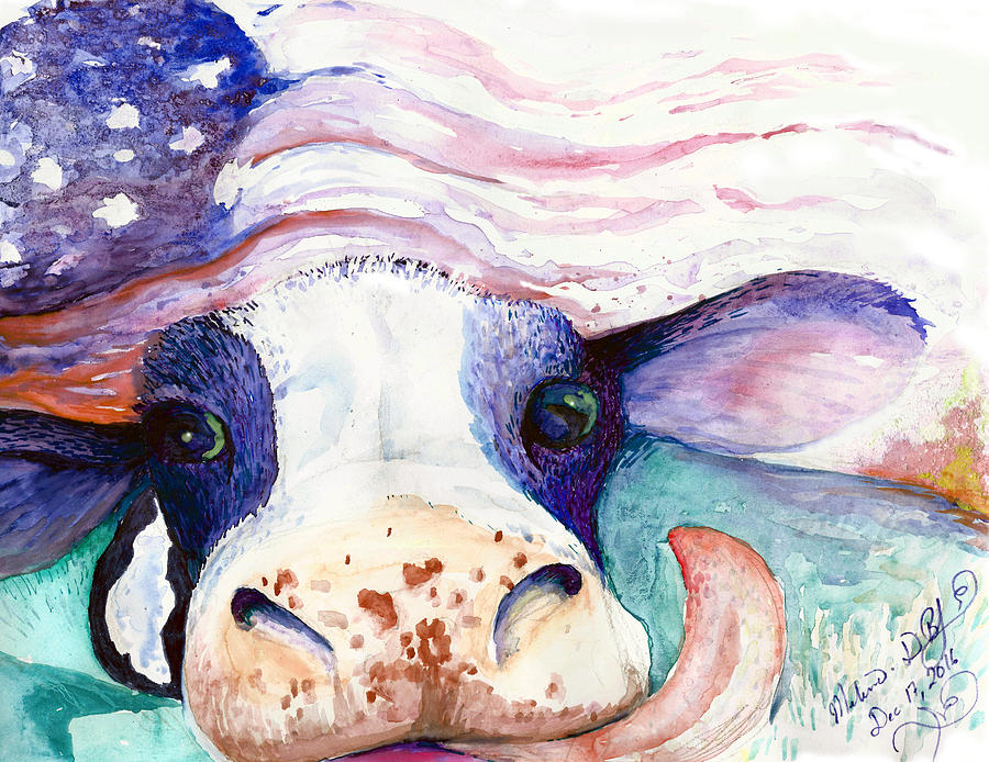 Bessie Painting by Melinda Dare Benfield