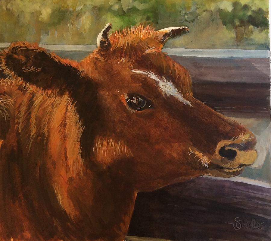 Bessie  Painting by Judith Scull