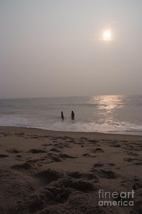Beach Photograph - Best Friends in the Morning by Tracy Fuzie