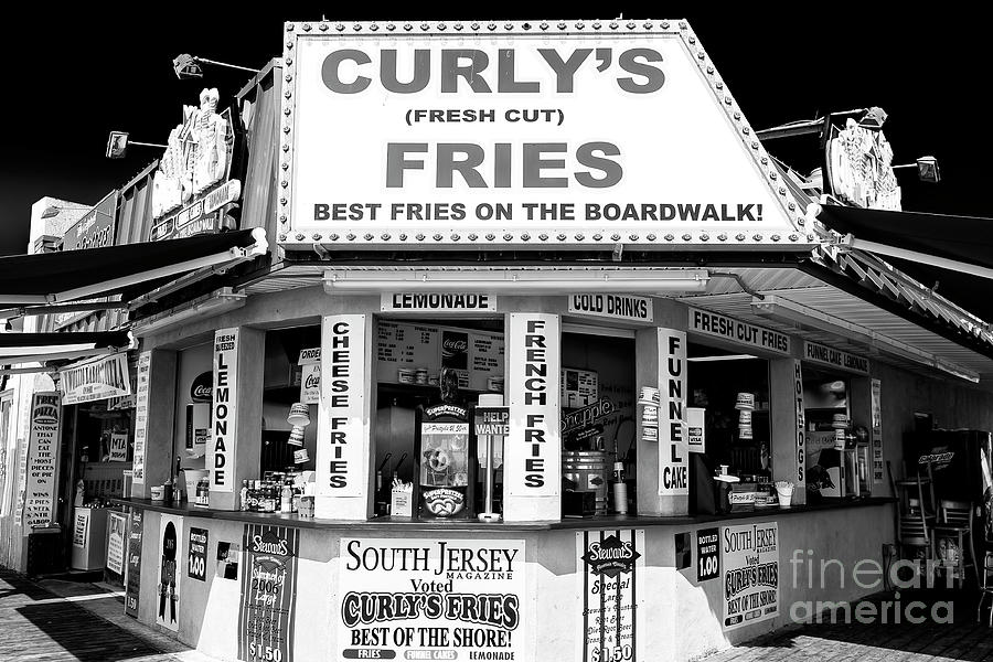 Best Fries on the Ocean City Boardwalk Photograph by John Rizzuto