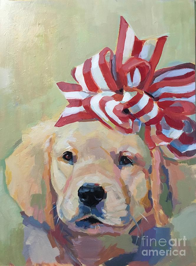 Dog Painting - Best Gift Ever by Kimberly Santini