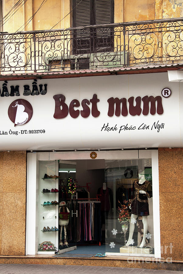 Best Mum Boutique Photograph by Rick Piper Photography
