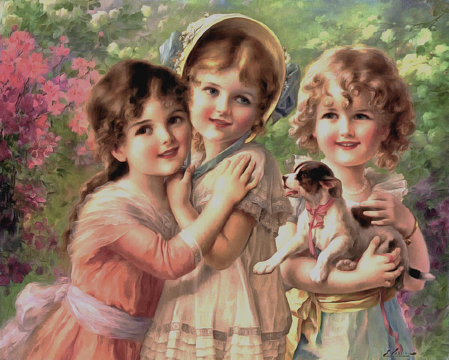 Best Of Friends #1 Photograph by Emile Vernon
