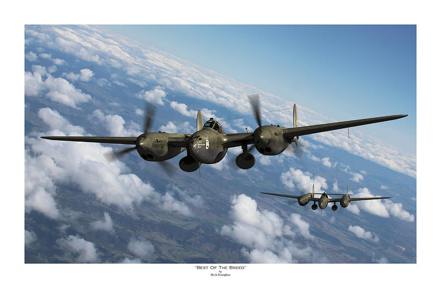 Usaaf Photograph - Best Of The Breed - Titled by Mark Donoghue