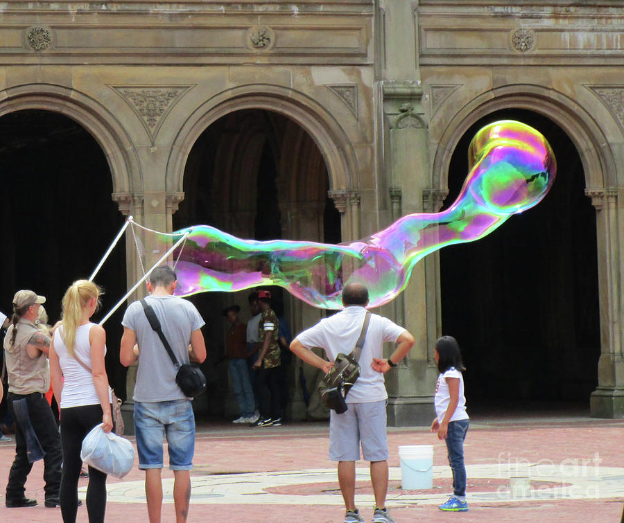 Bethesda Bubbles 3 Photograph by Randall Weidner Fine Art America