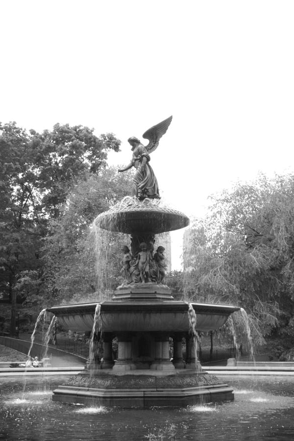 Bethesda Fountain Central Park Photograph by Christopher J Kirby