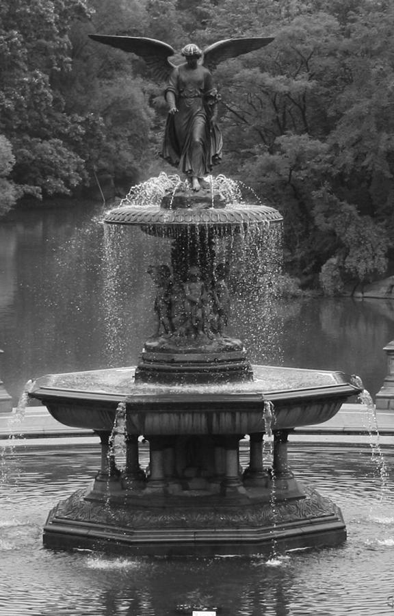 Central Park Photograph - Bethesda Fountain by Christopher J Kirby