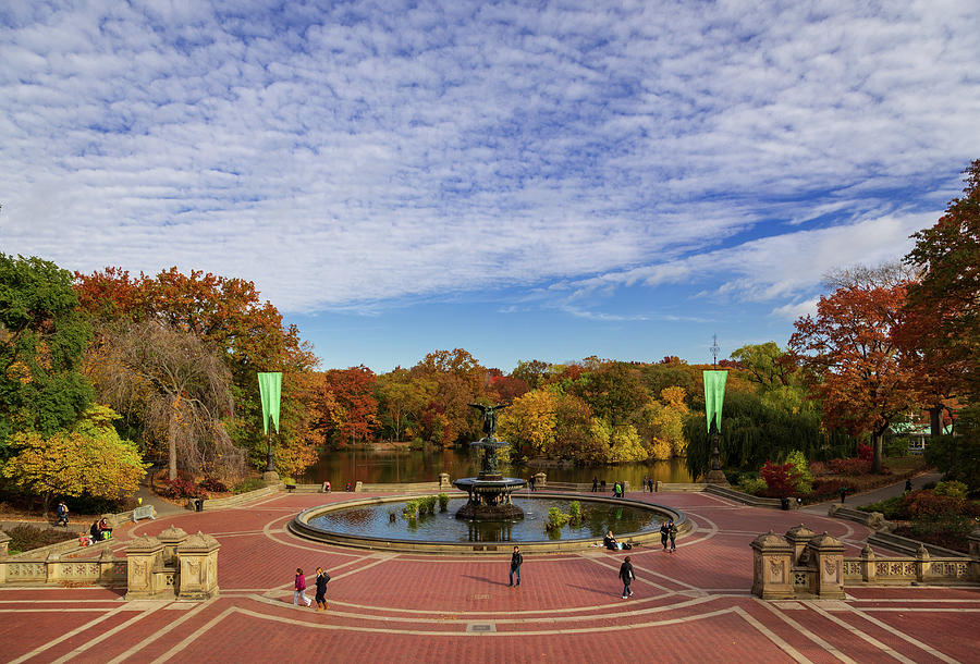 Earth Color Magic: Bethesda Terrace at Night (2020)